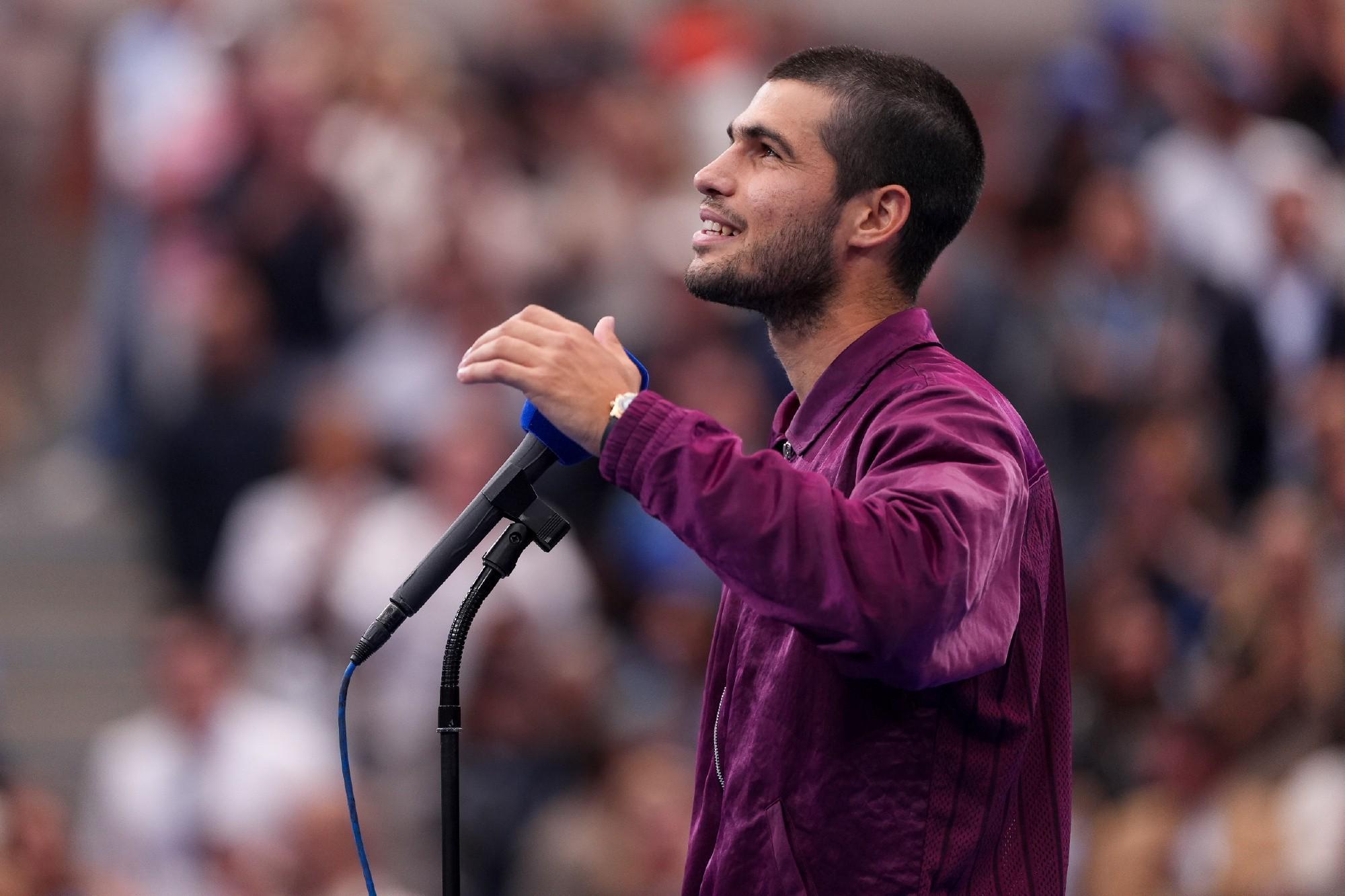 阿尔卡拉斯:我见到辛纳比见家人还多,能和他分享球场太棒了