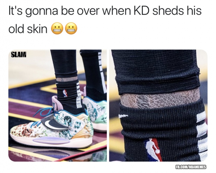 开云app-小腿皲裂有救了🤣杜兰特官宣自己成为护肤品牌代言人&NBA首人