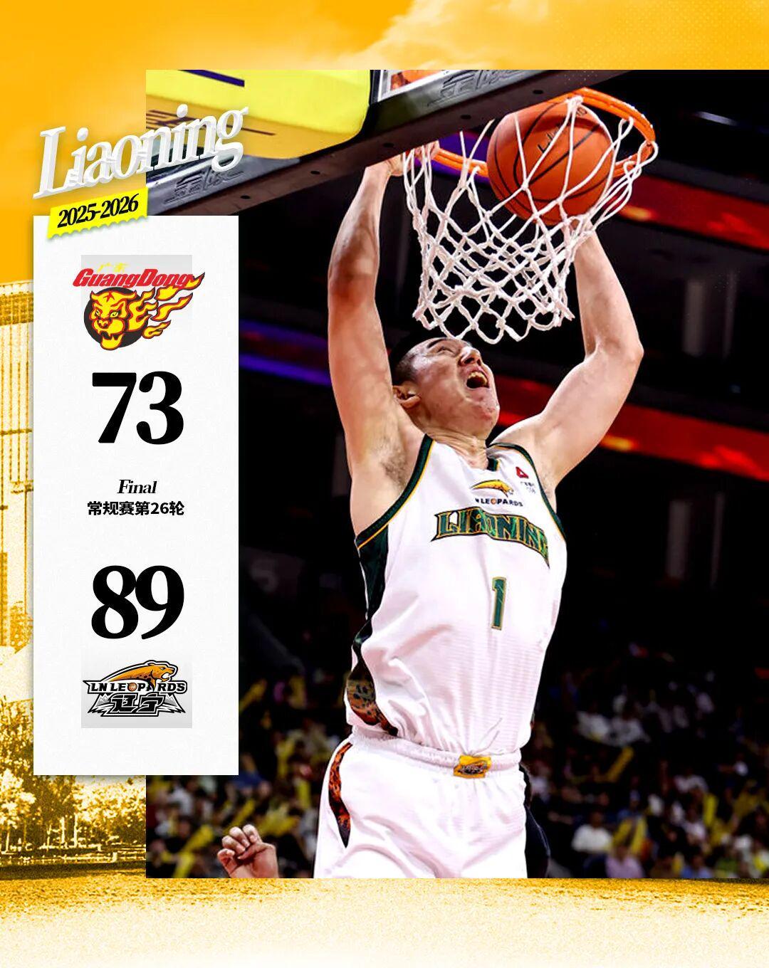 开云平台-付豪26分9板 鄢手骐17分 莫兰德21板6助攻 辽宁本钢客场89:73战胜深圳马可波罗