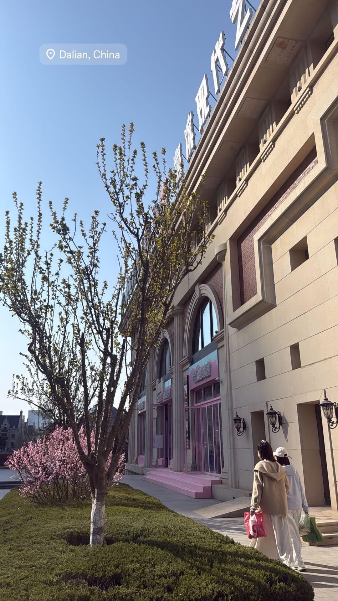 开云体育-家人来华，斯坦丘妻子分享在大连的照片